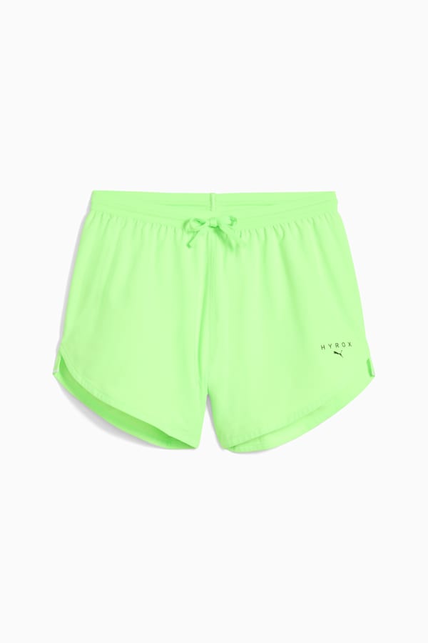 PUMA x HYROX ULTRAWEAVE Velocity 4" Shorts Women, Green Glare, extralarge